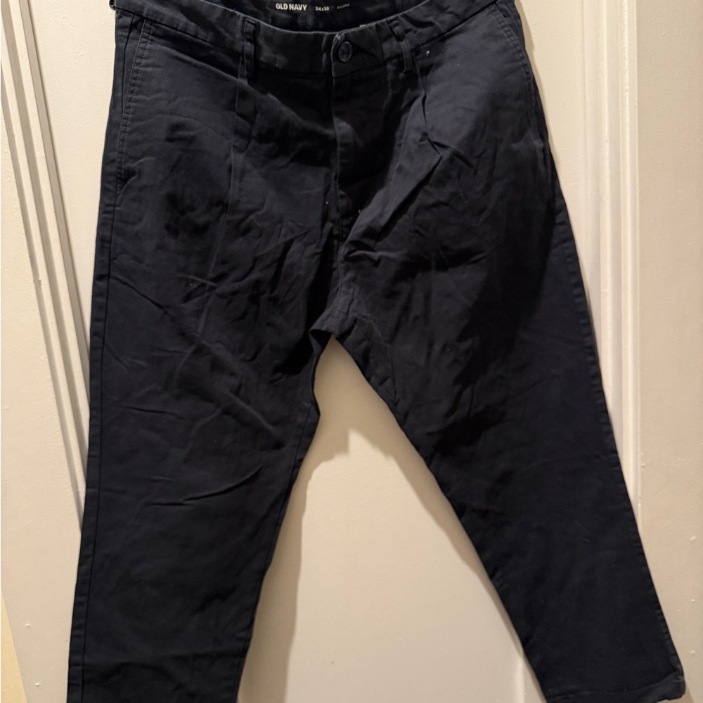 Old Navy Blue Chinos Classic Style